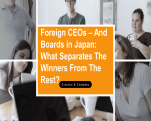 Japan corporate governance strategy Cissoko Company