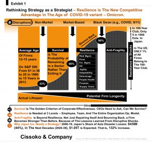 Covid 19 resilience organizational resilience Omicron disruptions Covid 19 disruptions firms lifespan strategy in the age of Covid 19